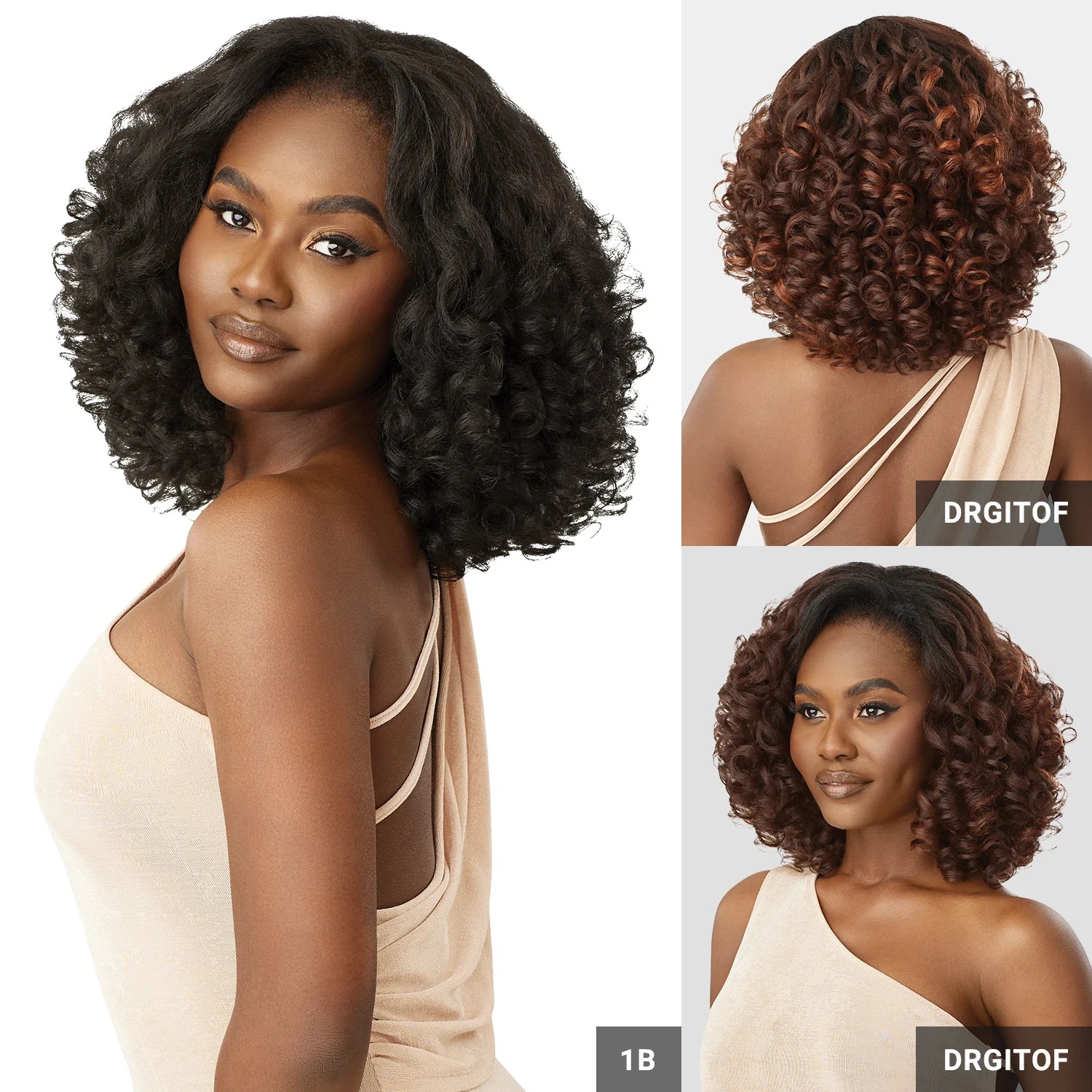 Outre Synthetic Half Sythetic Wig