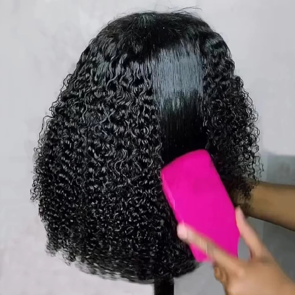 Curly Bob Water Wave Wig