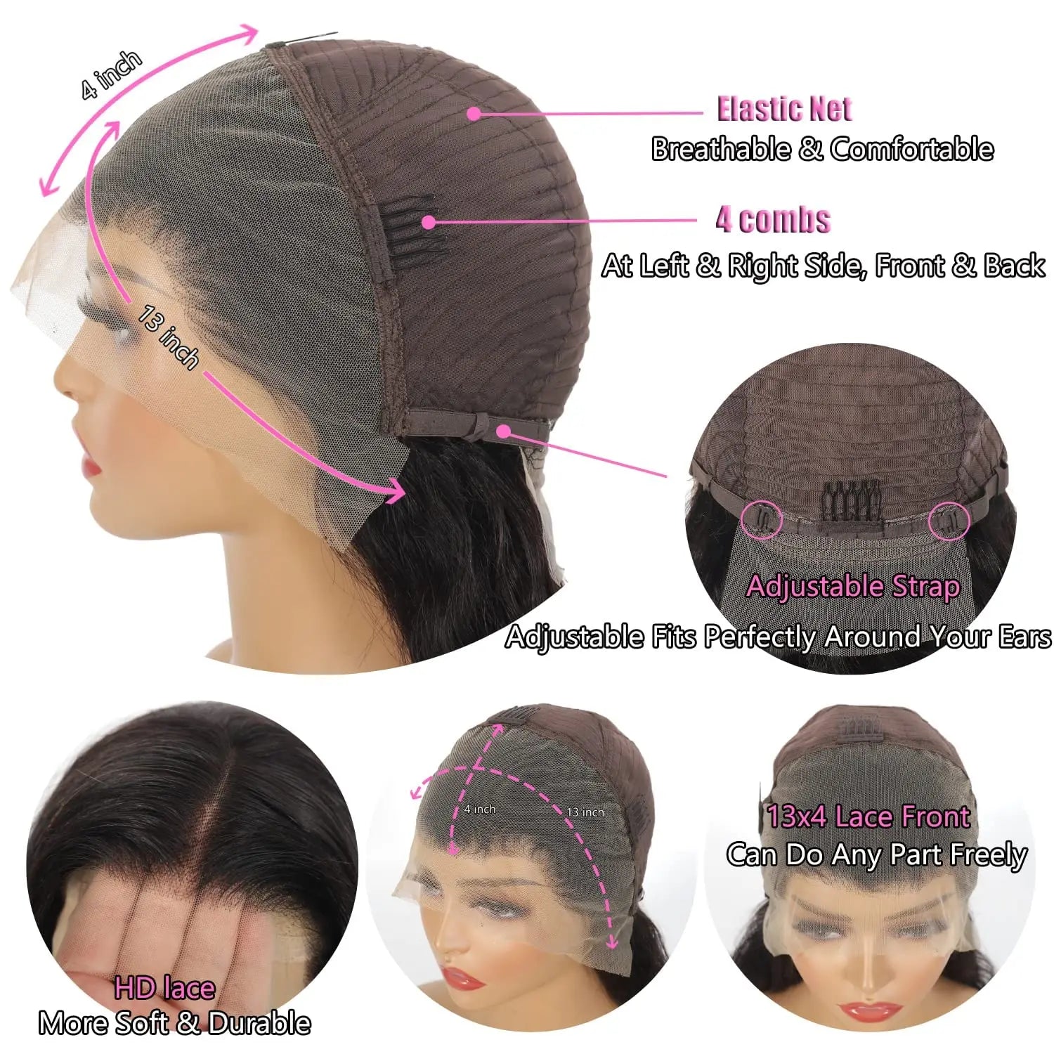 Kinky Curly Deep Water Wave Wig