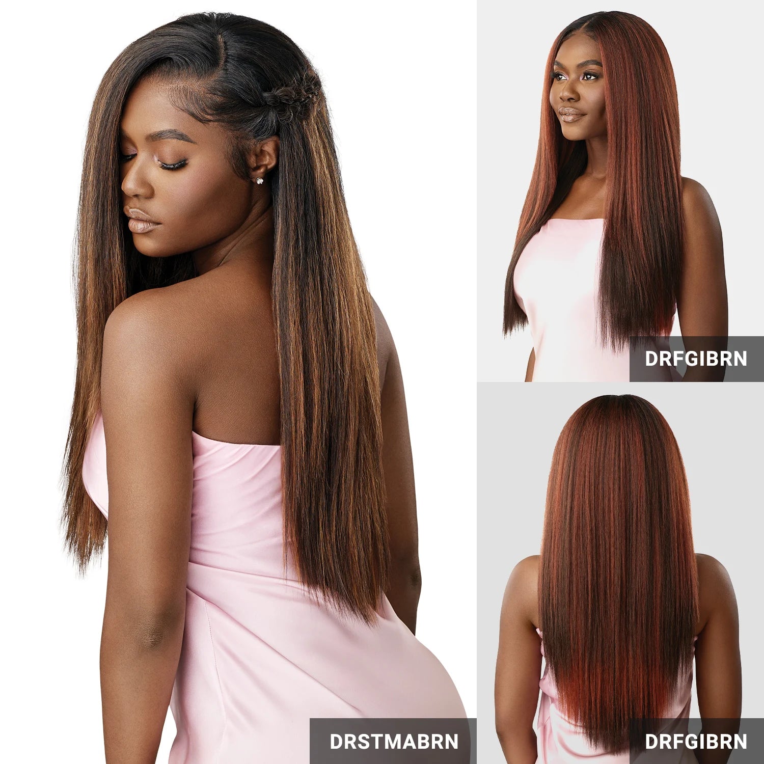 Glueless Fully Hand-Tied Yaki Wig