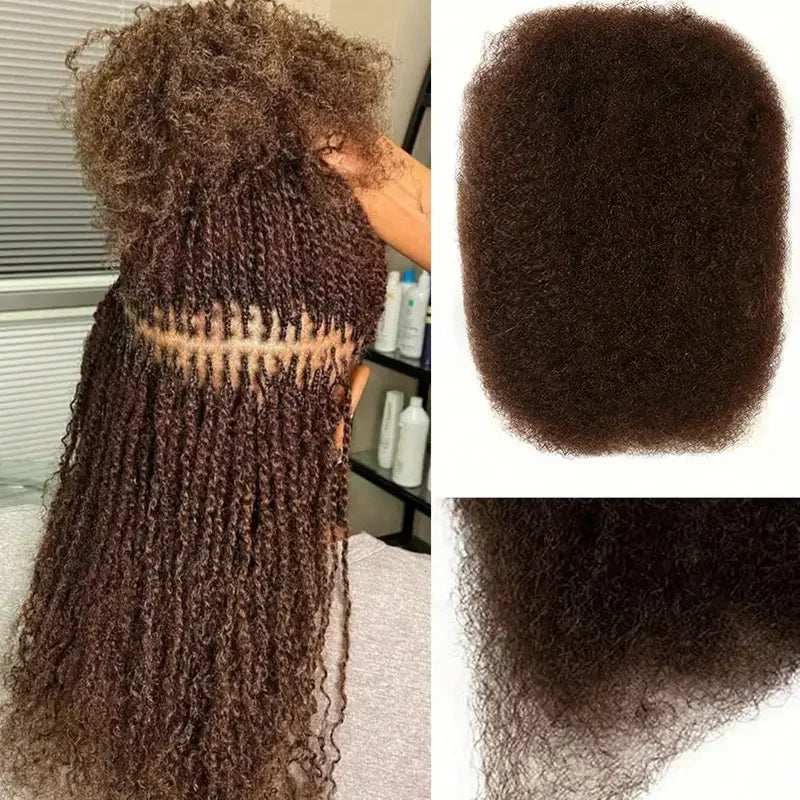 Afro Kinky Curly Braiding Bulk Hair Extensions