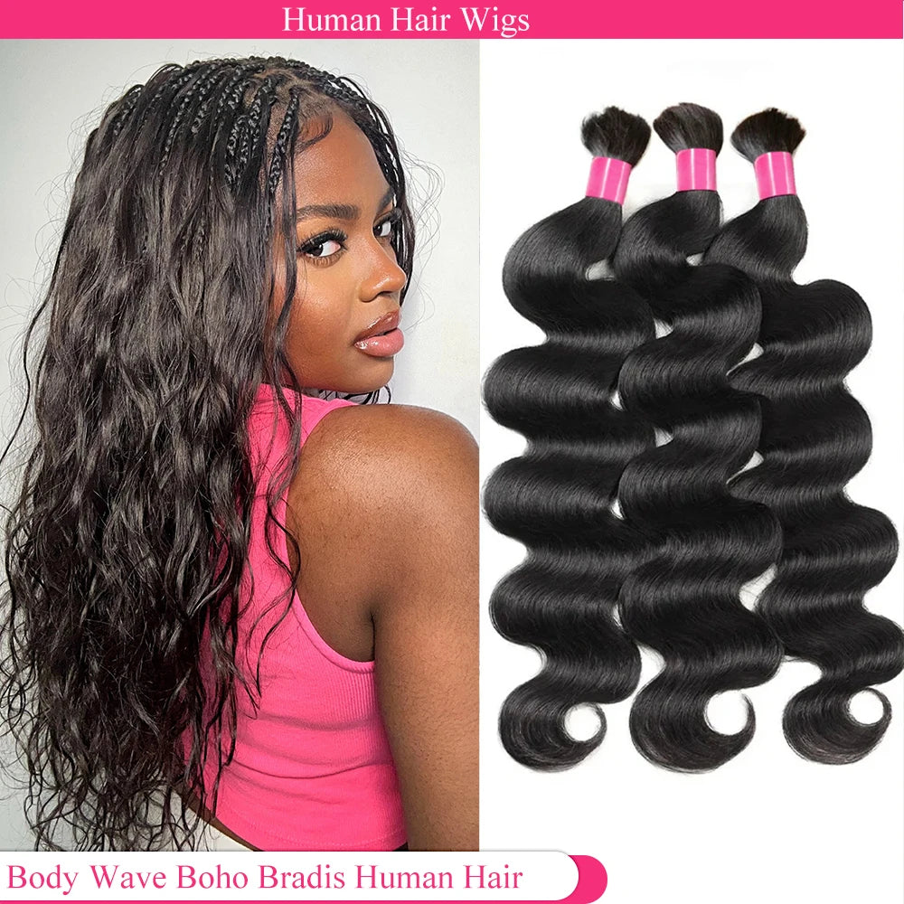 Boho Braids Human Hair Bundles
