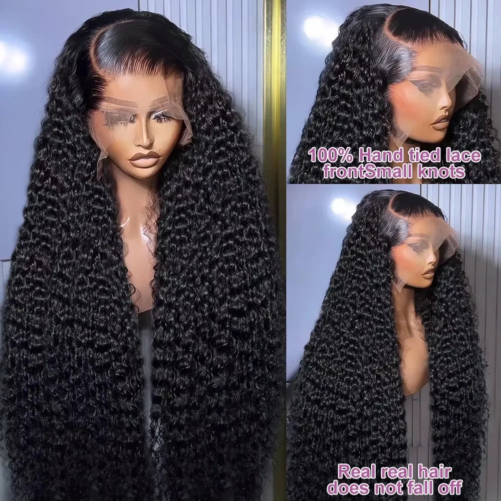 Kinky Curly Wave Brazilian Wig With Baby Hair