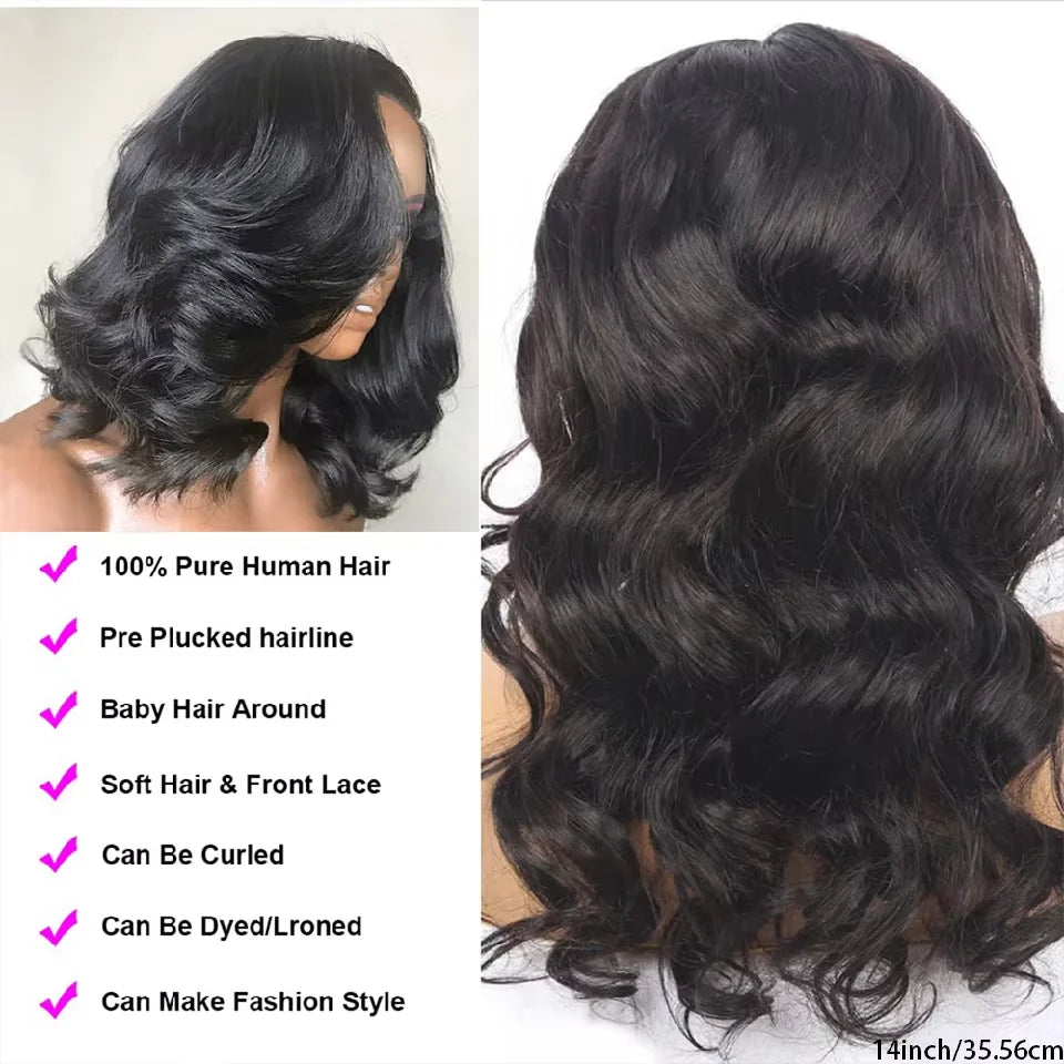 Glueless Short Bob Kinky Curly Wig