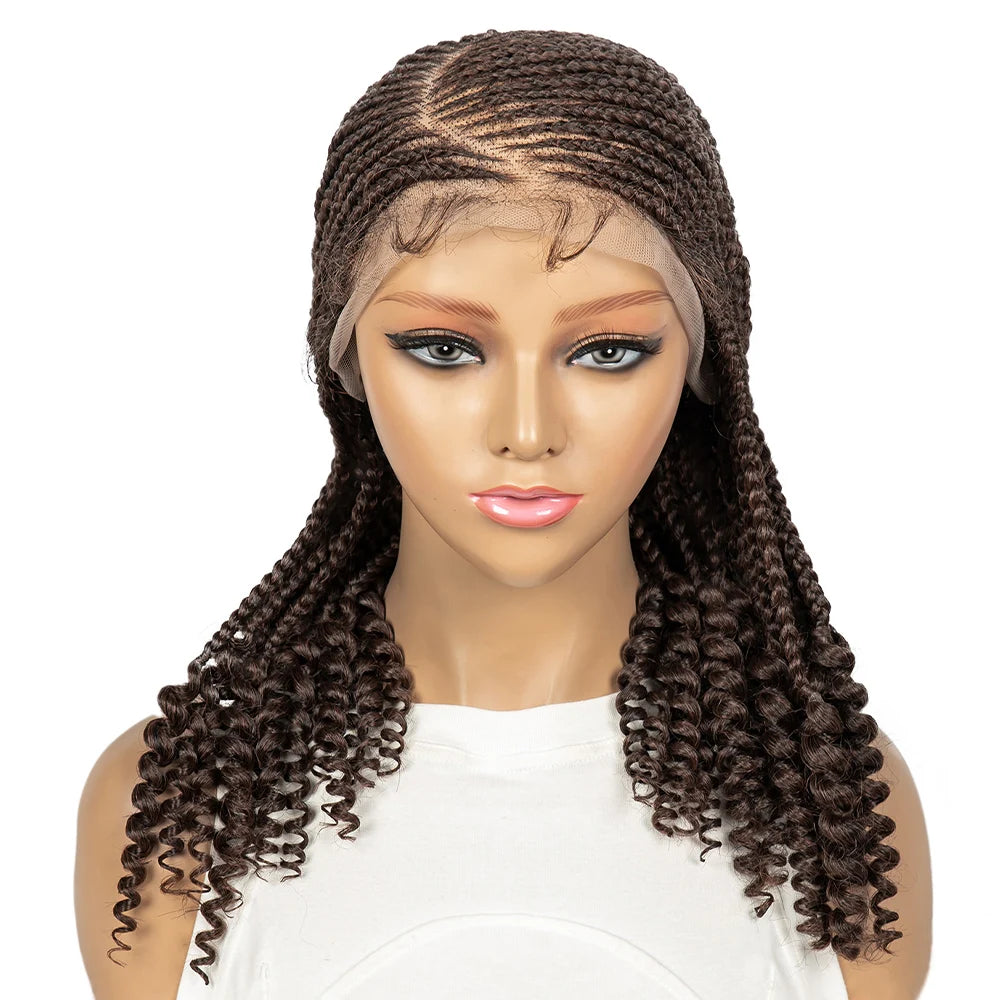 Synthetic Cornrow Braids Wig