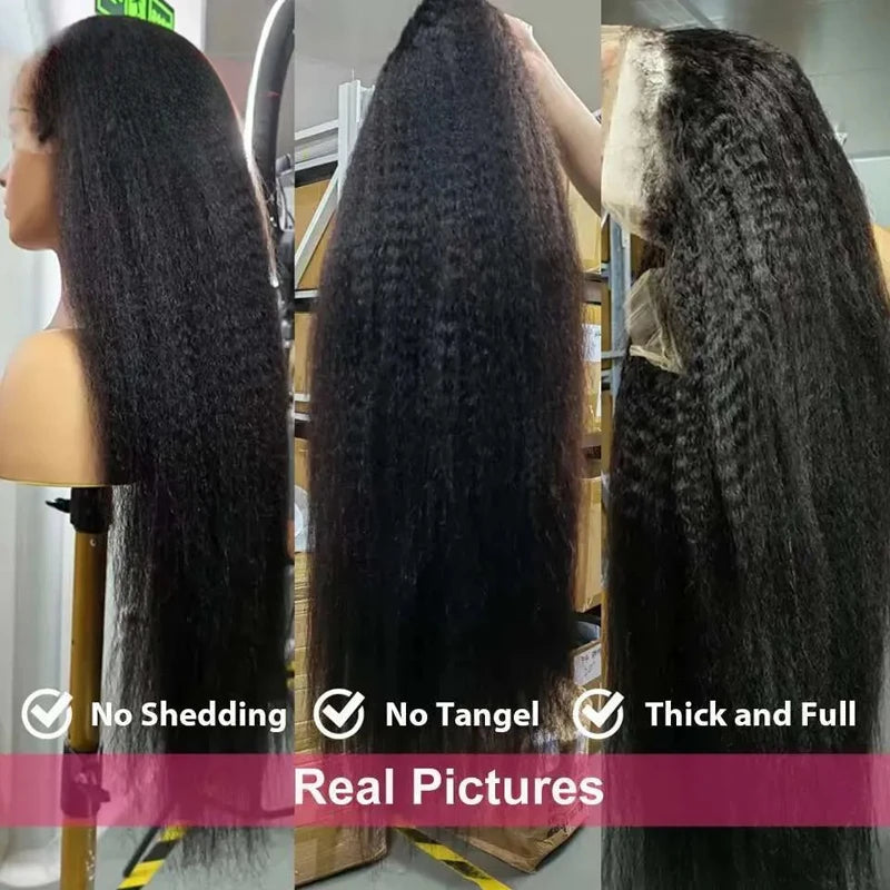 Brazilian Virgin Straight Kinky Wig
