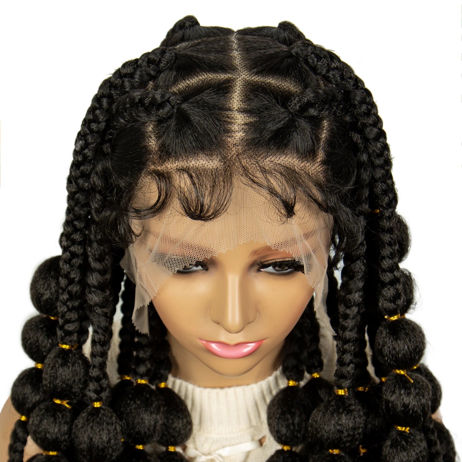 Jumbo Box Cornrow Braided Wig