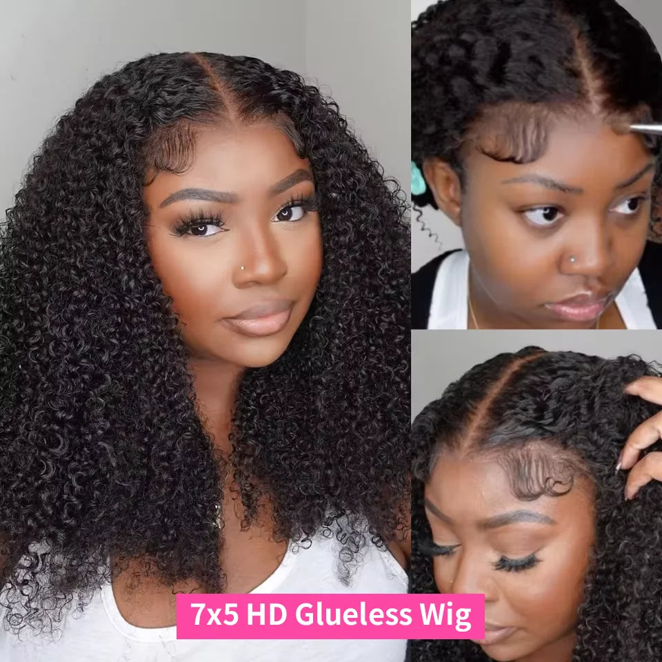 Kinky Curly HD Lace Frontal Wig