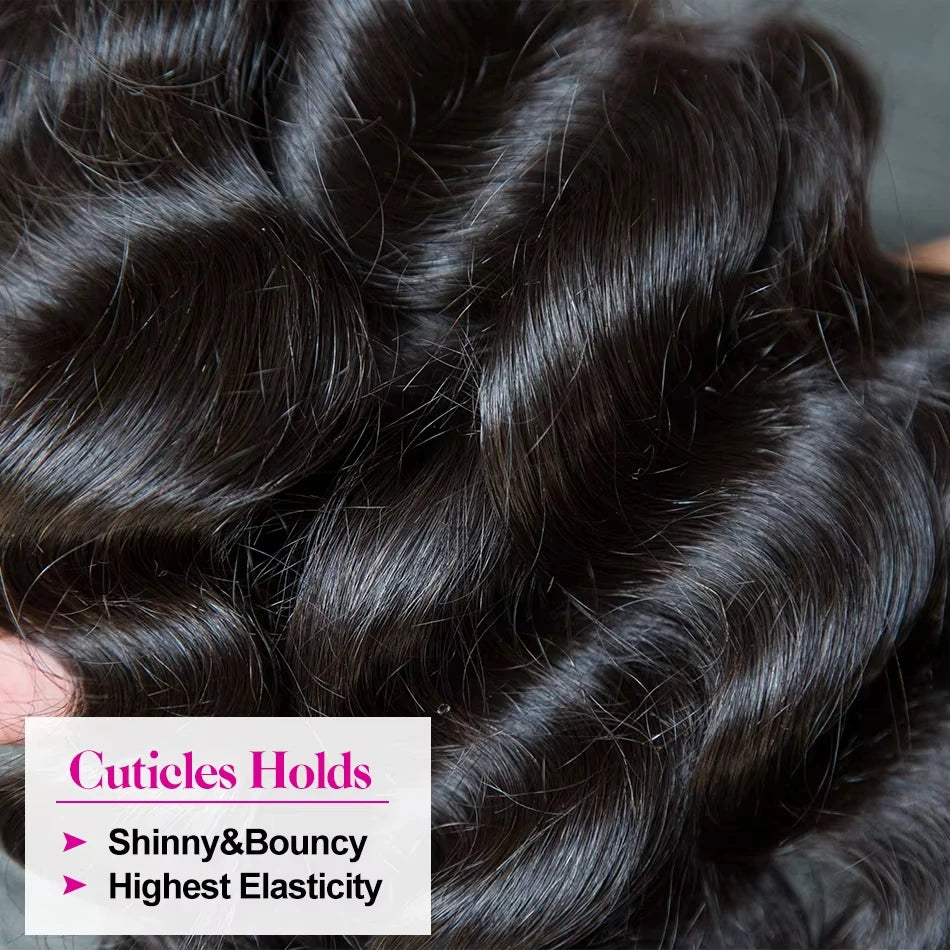 Loose Wave Raw Burmese Curly Bundles