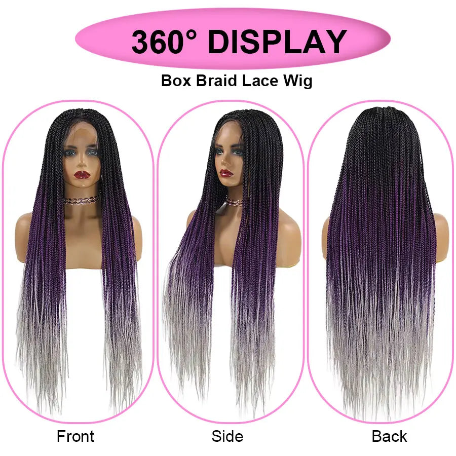 Small Knotless Box Braid Wigs