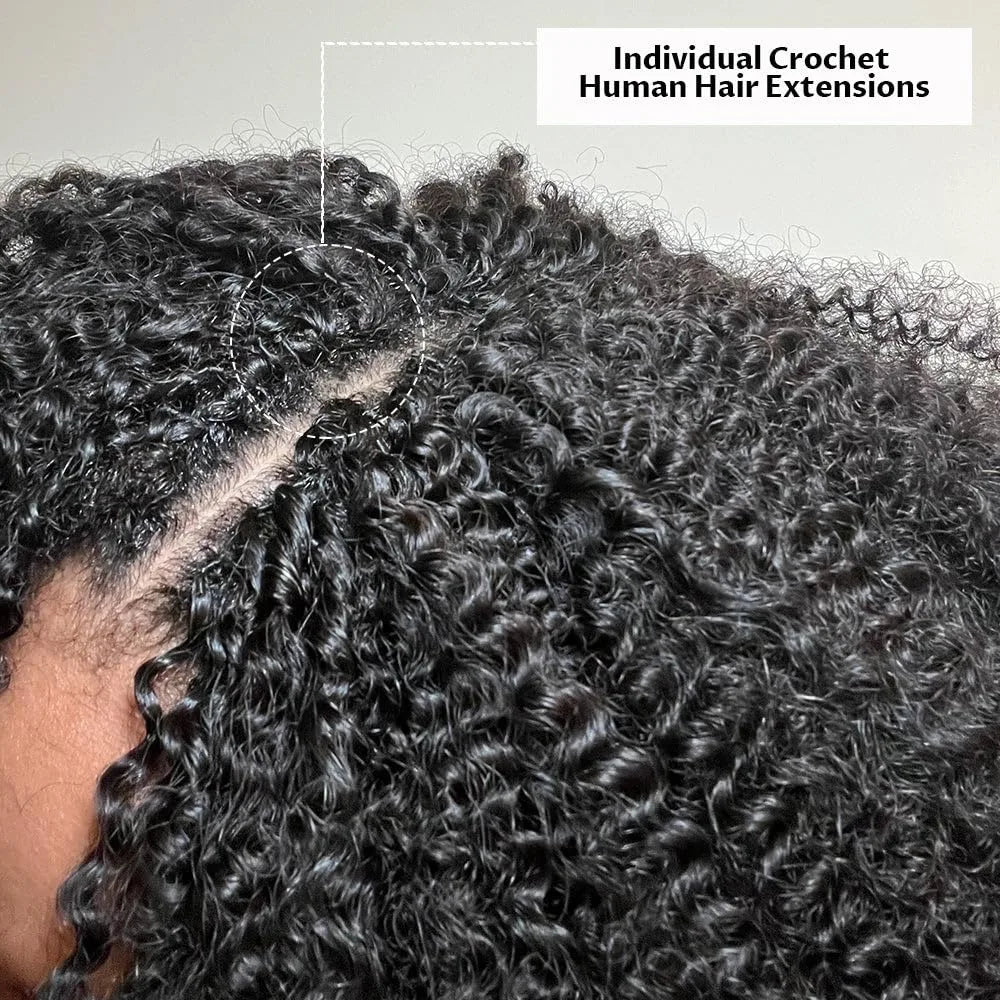 Pixie Curls Crochet Human Hair Extension