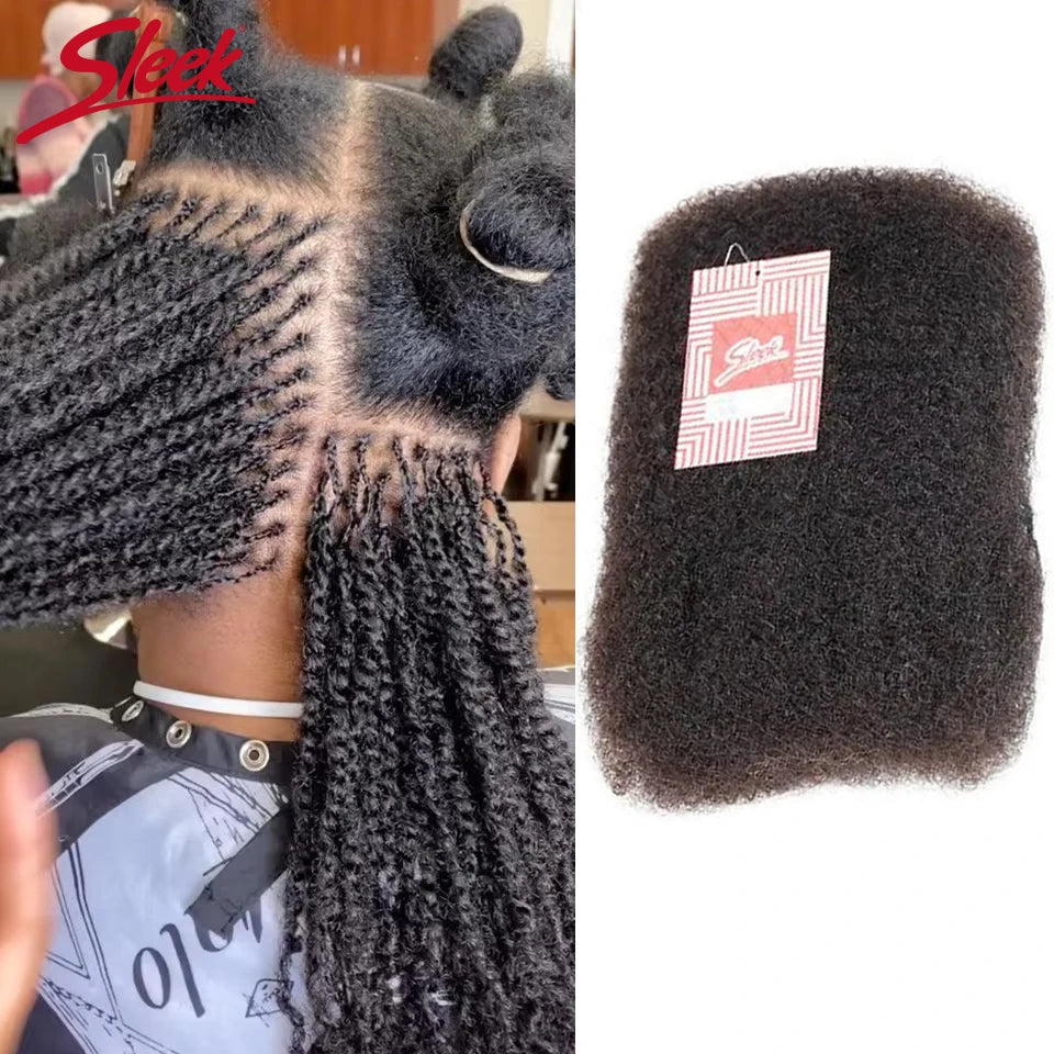 Afro Kinky Curly Bulk Hair For Braid