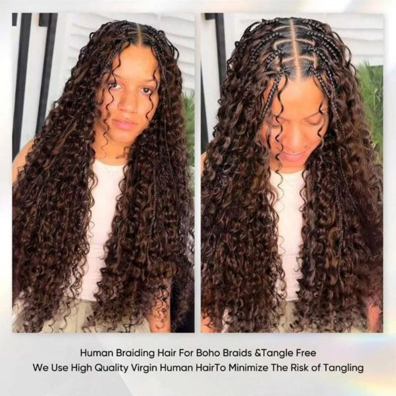 Deep Wave Human Hair Extensions
