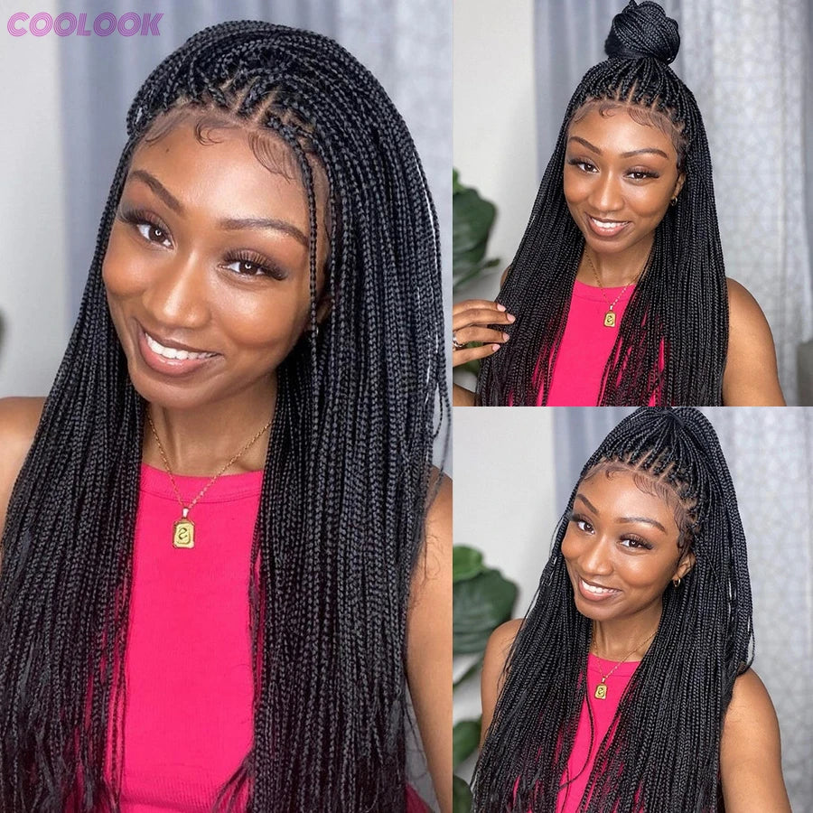 Small Knotless Box Braid Wigs