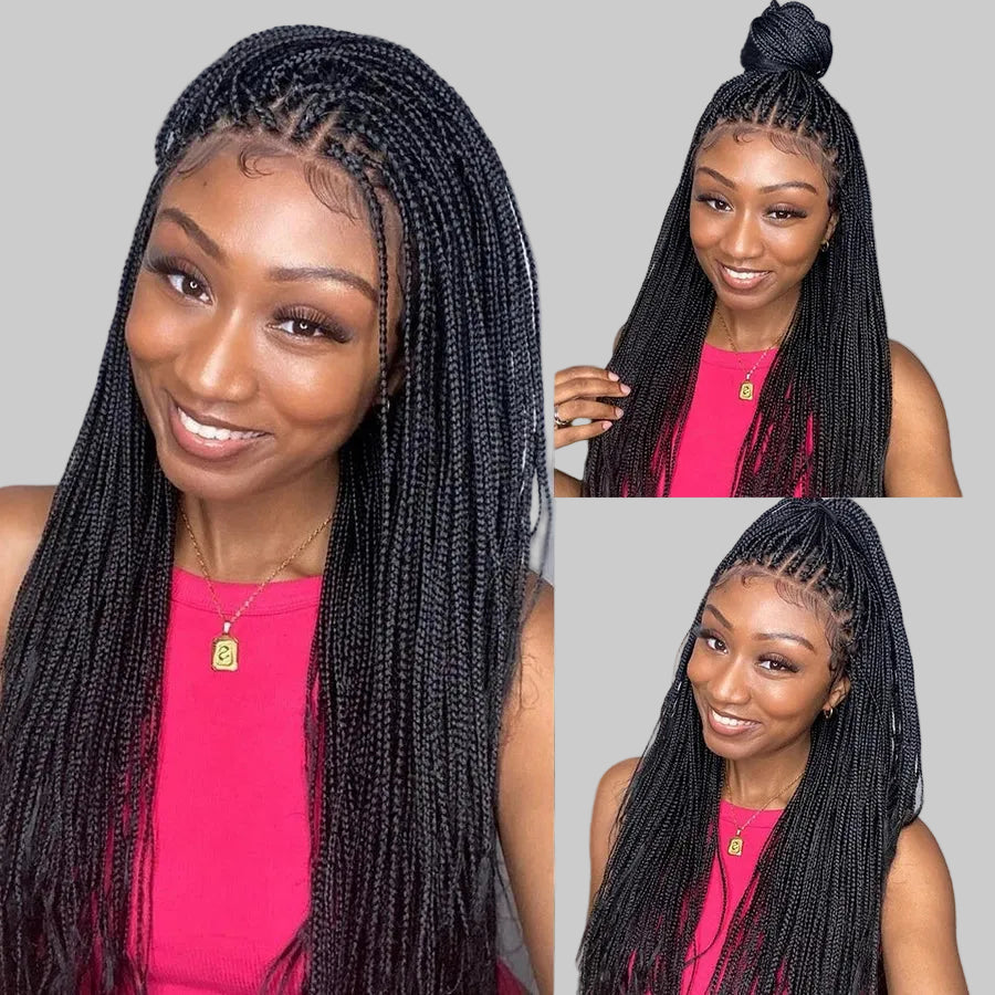 Small Square Knotless Braid Wig