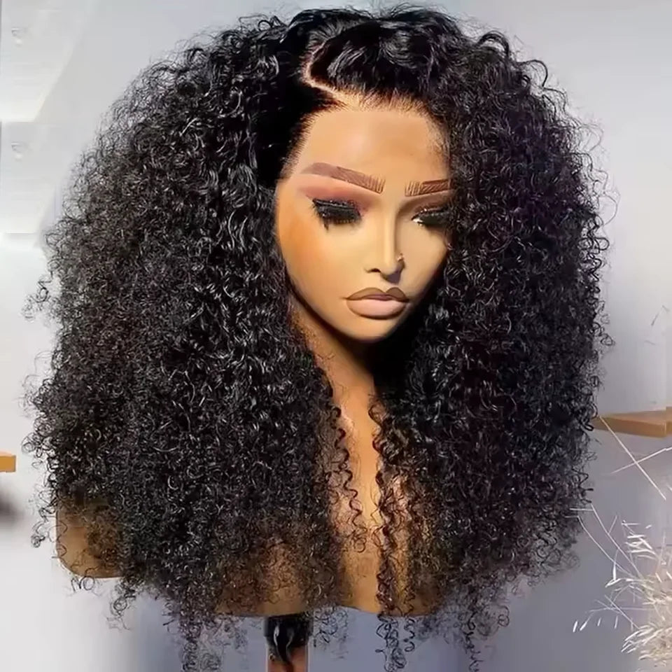 Kinky Curly HD Lace Frontal Wig