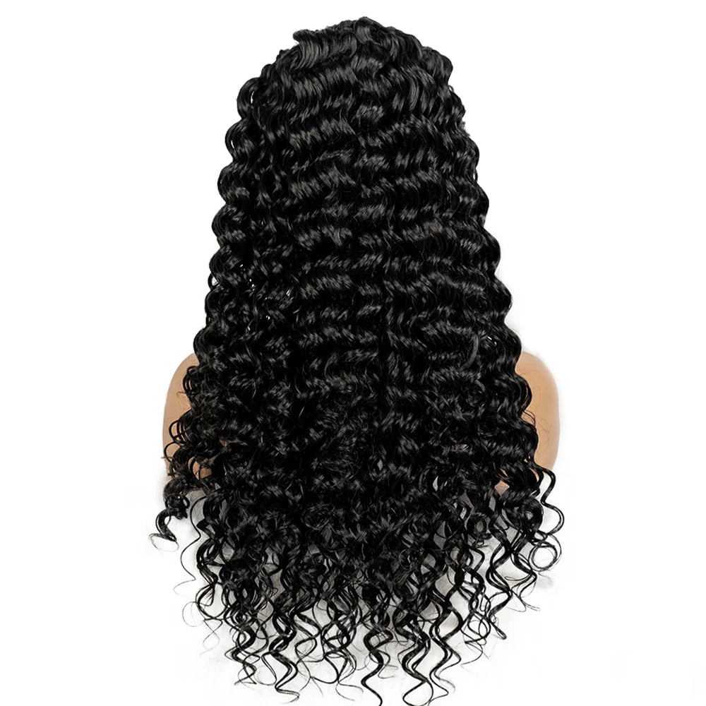 Cornrow Braided Deep Wave Hair Wigs