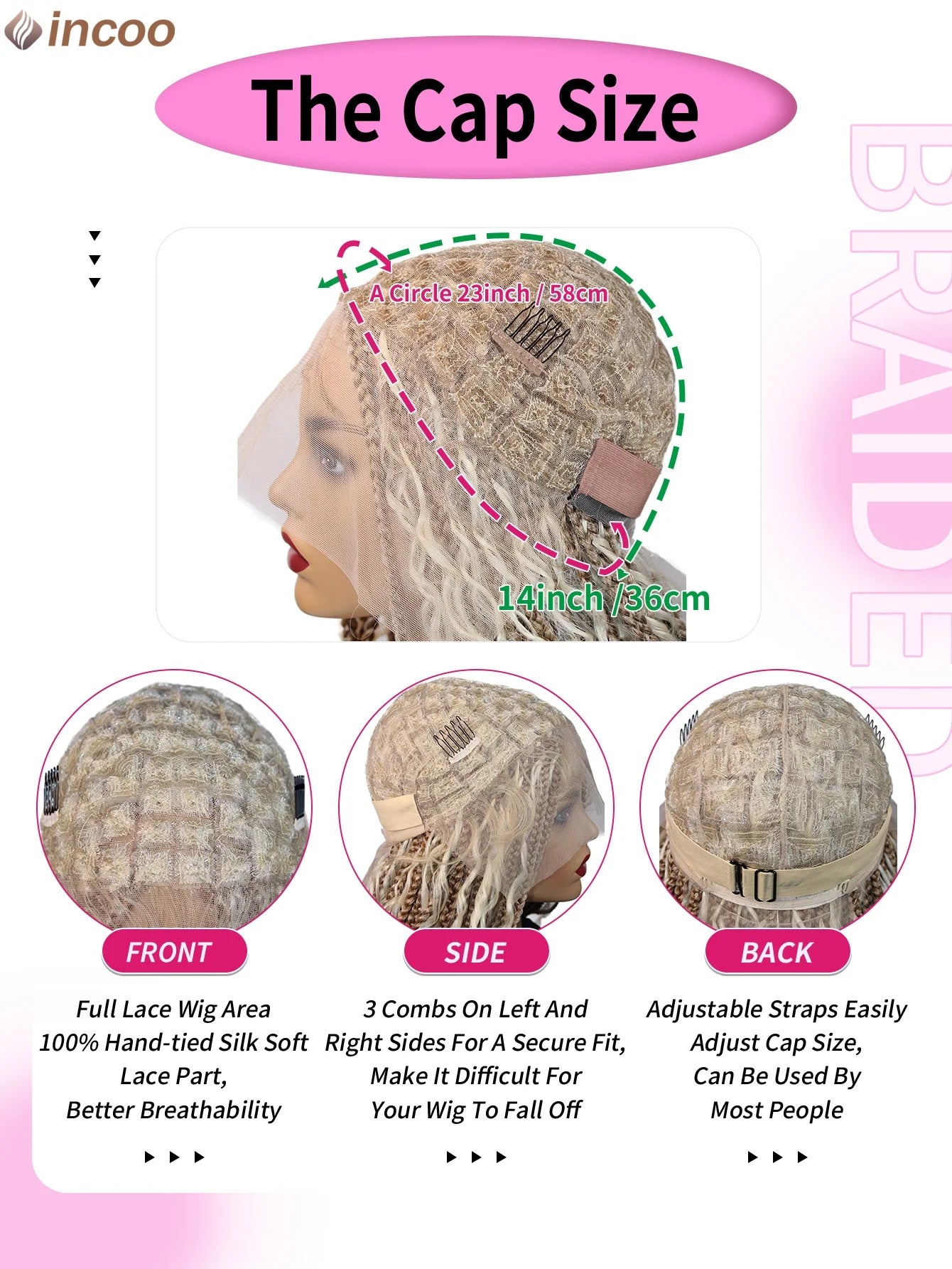 Blonde Bohemia Box Braided Wigs