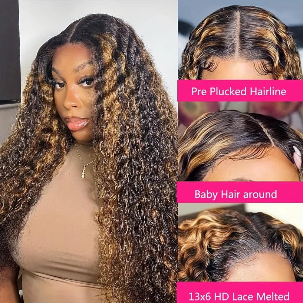 Ombre Deep Wave Wig