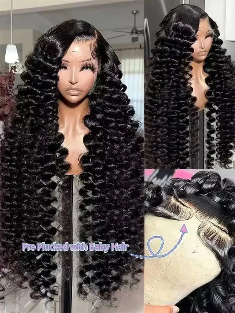Loose Deep Wave Frontal Wigs