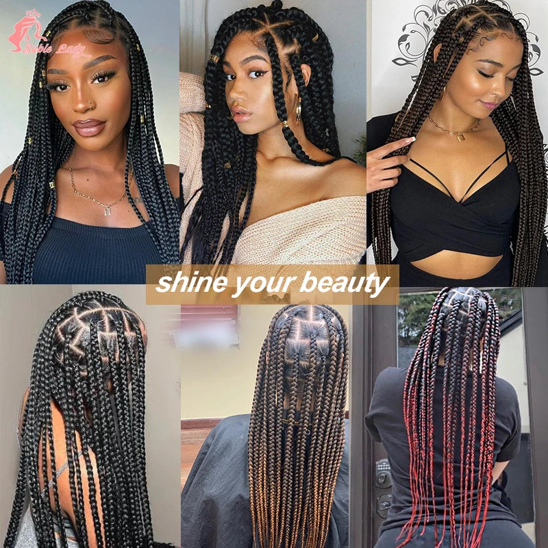 Jumbo Box Knotless Braided Wig