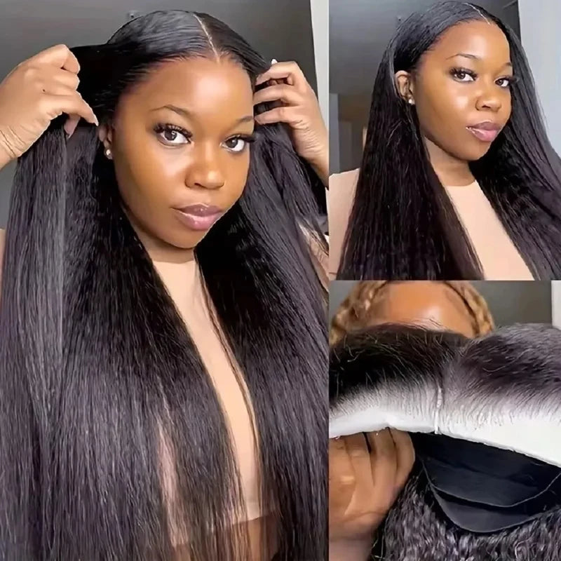 Brazilian Virgin Straight Kinky Wig