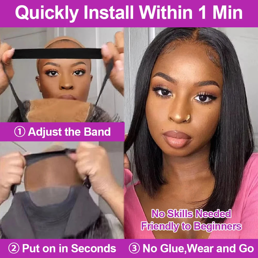 HD Lace Frontal Short Bob Wig