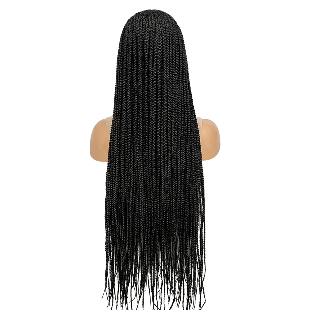 Synthetic Long Length Cornrow Braided Wig