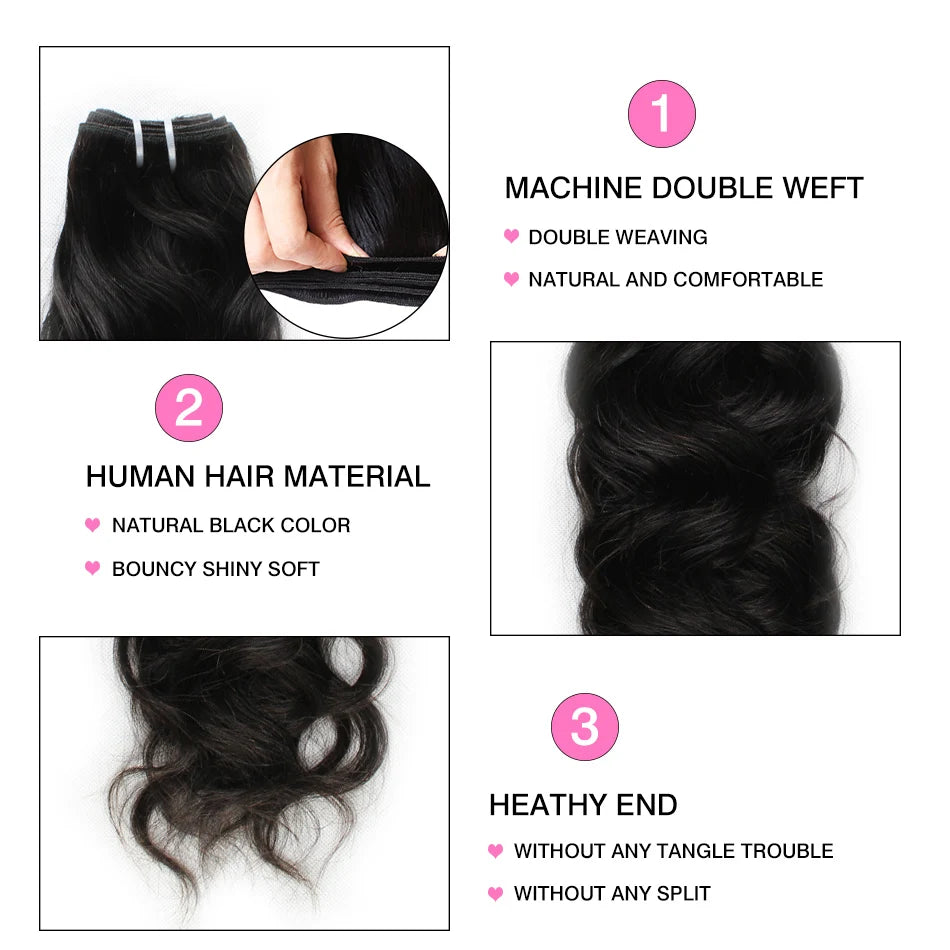 Peruvian Natural Wave Bundles
