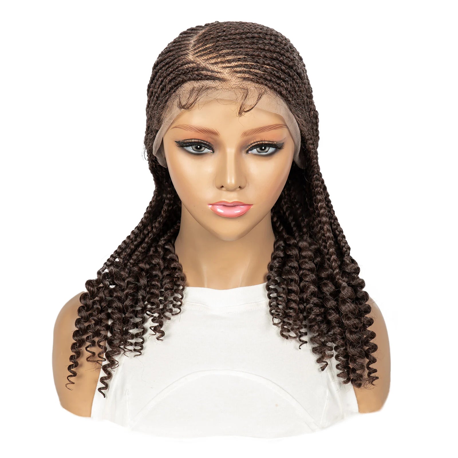 Synthetic Cornrow Braids Wig