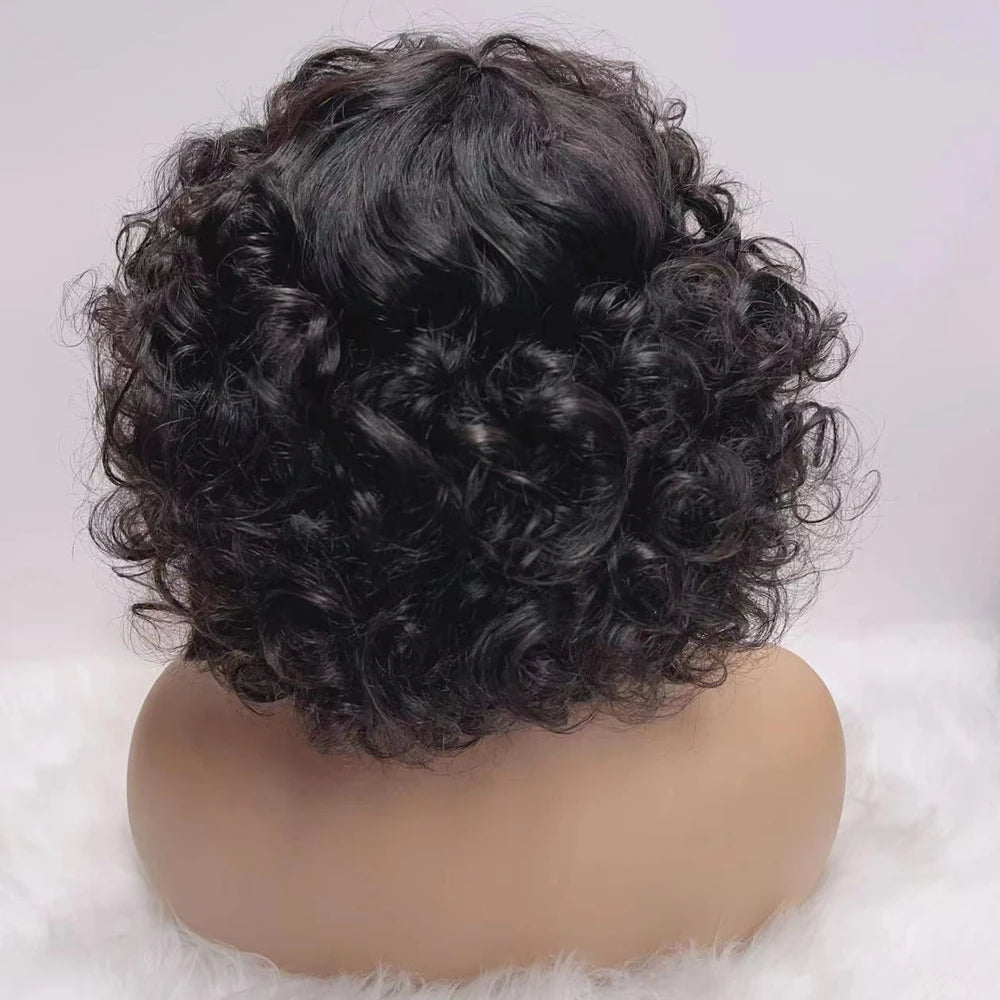 Brazilian Egg Curl Pixie Cut Wig