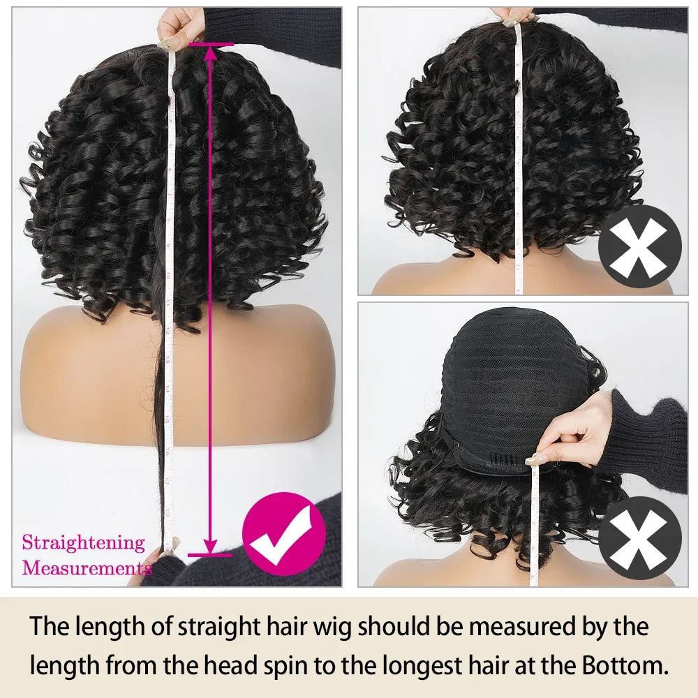Afro Rose Curly Funmi Wigs