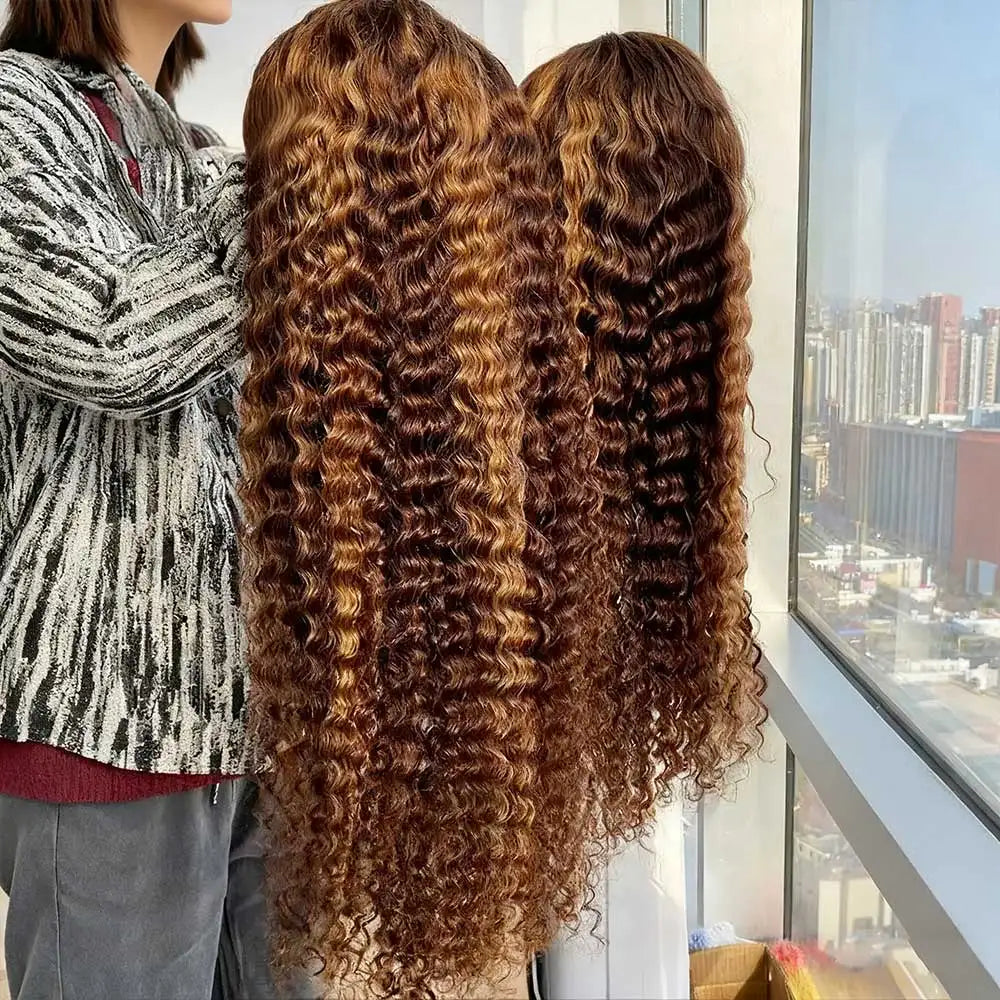 Glueless HD Deep Water Wave Wigs