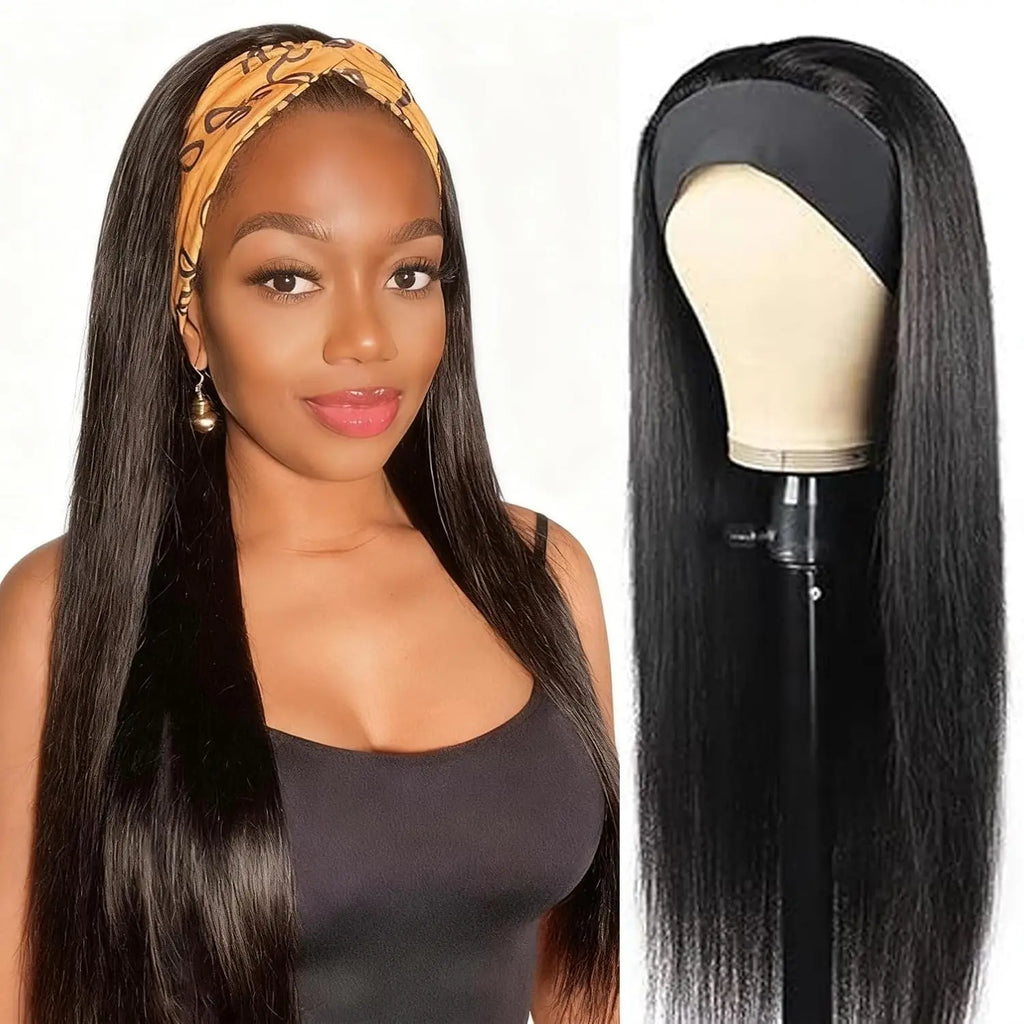 Deep Water Wave Headband Wigs