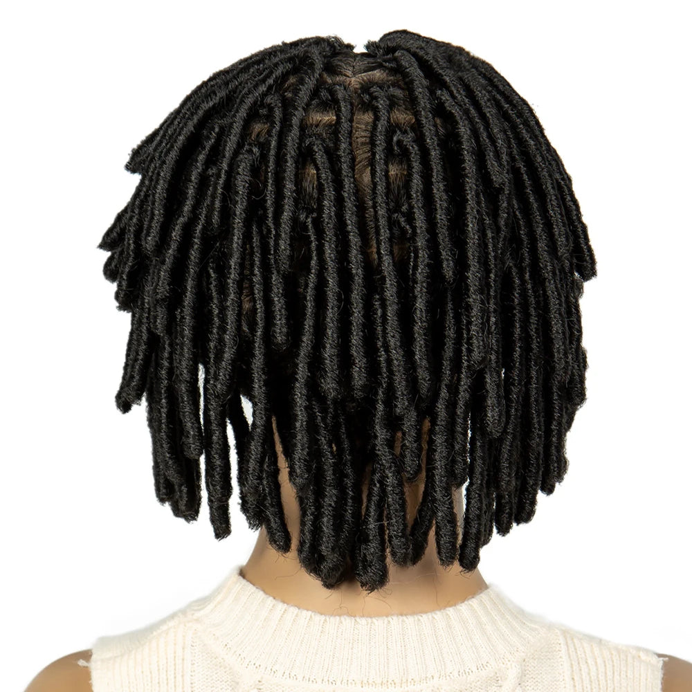 Synthetic Knotless Braided Locs