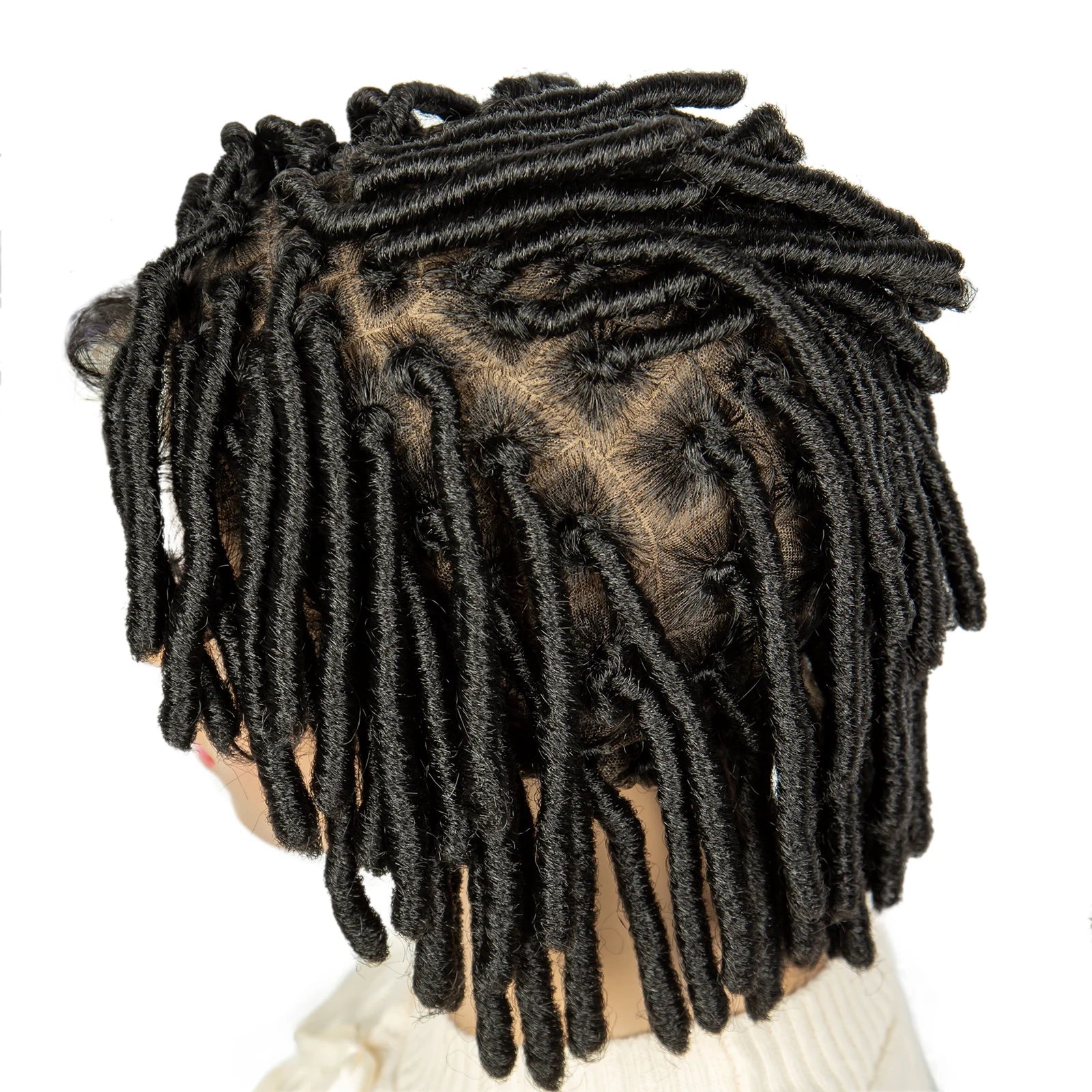 Synthetic Knotless Braided Locs