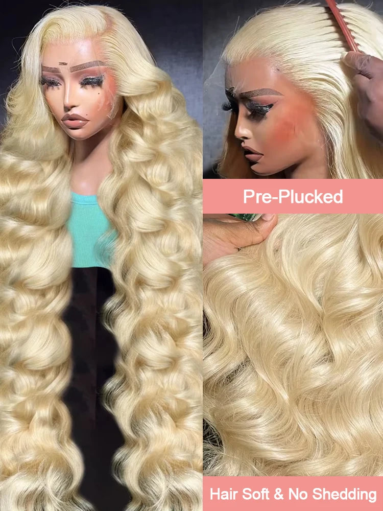 Honey Blonde Loose Wave Lace Frontal Wig