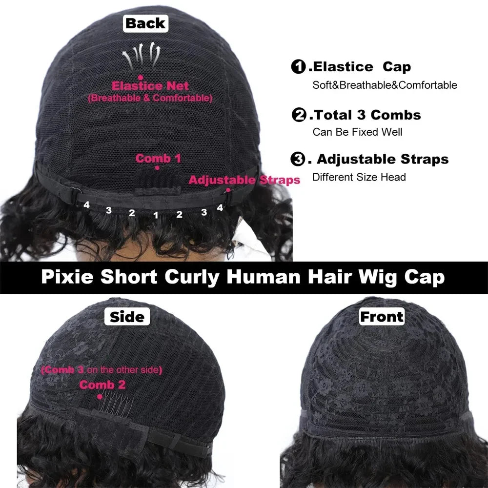 Afro Rose Curly Funmi Wigs