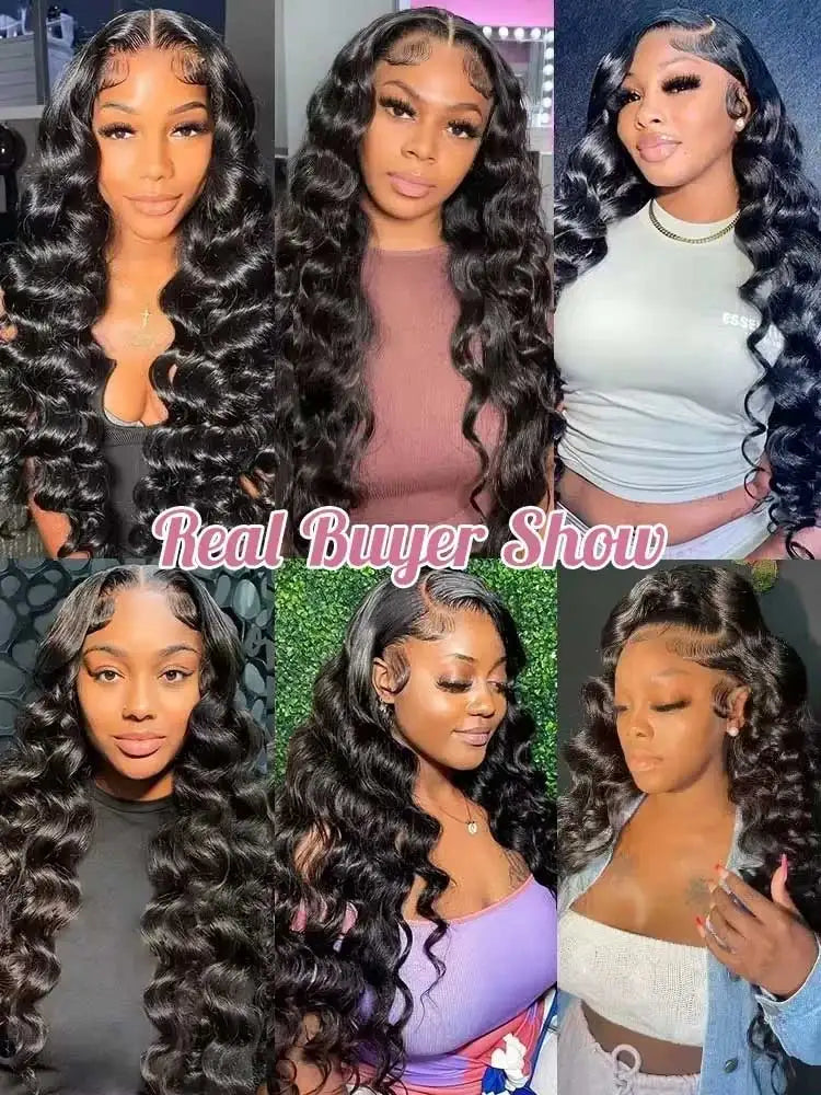 Brazilian HD Loose Deep Wave Lace Front Wigs