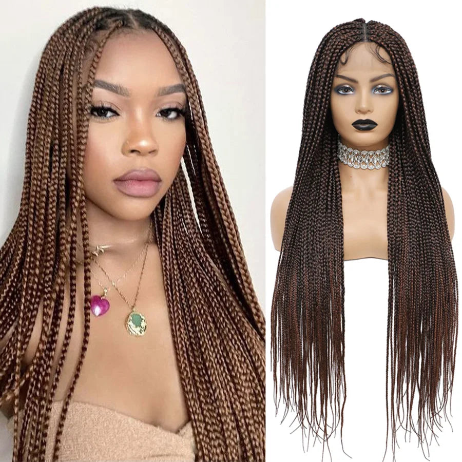 Small Square Knotless Braid Wig
