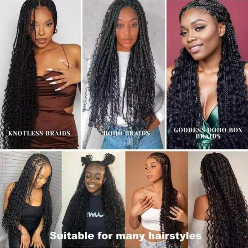 Deep Wave Human Hair Extensions