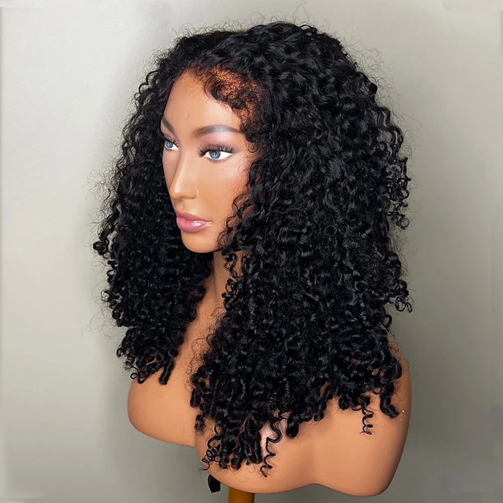 Soft Long Kinky Curly Wig