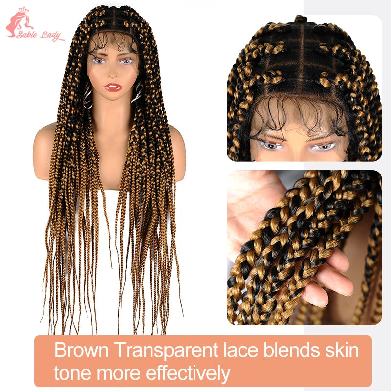 Jumbo Box Knotless Braided Wig