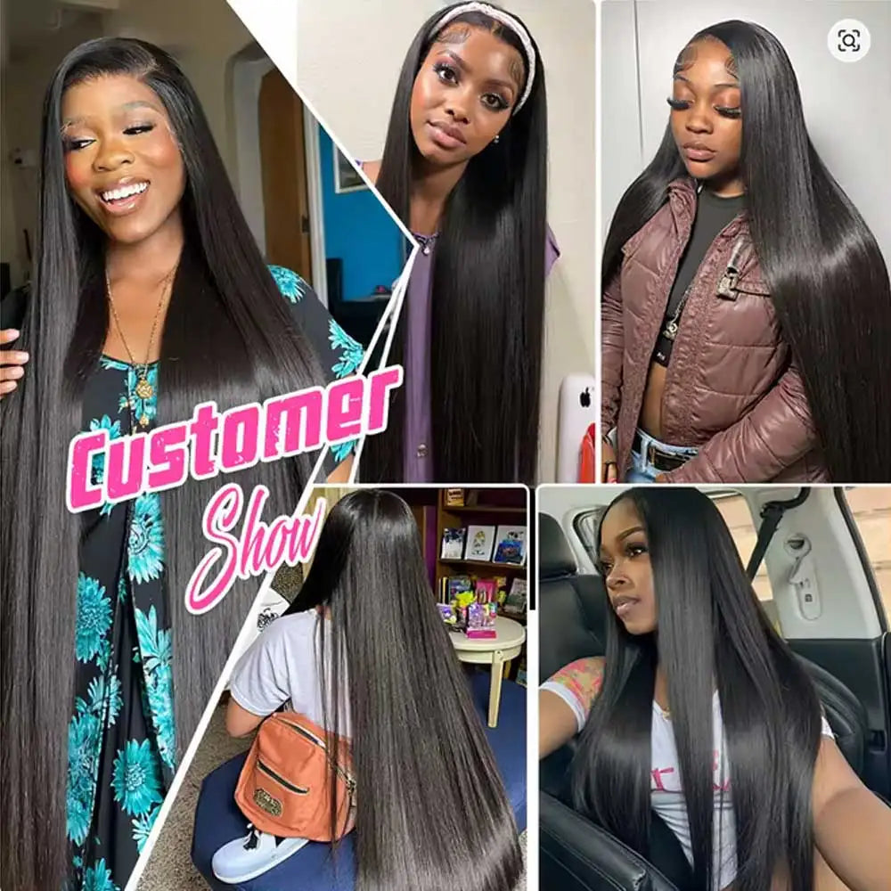 HD Lace Frontal Straight Human Hair Wigs