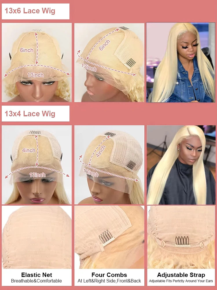 Curly Honey Blonde Loose Wave Wigs