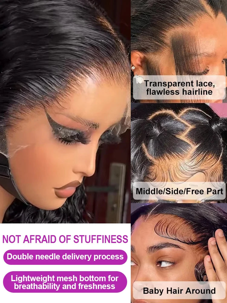 Brazilian Loose Deep Wave Curly Human Hair Wig