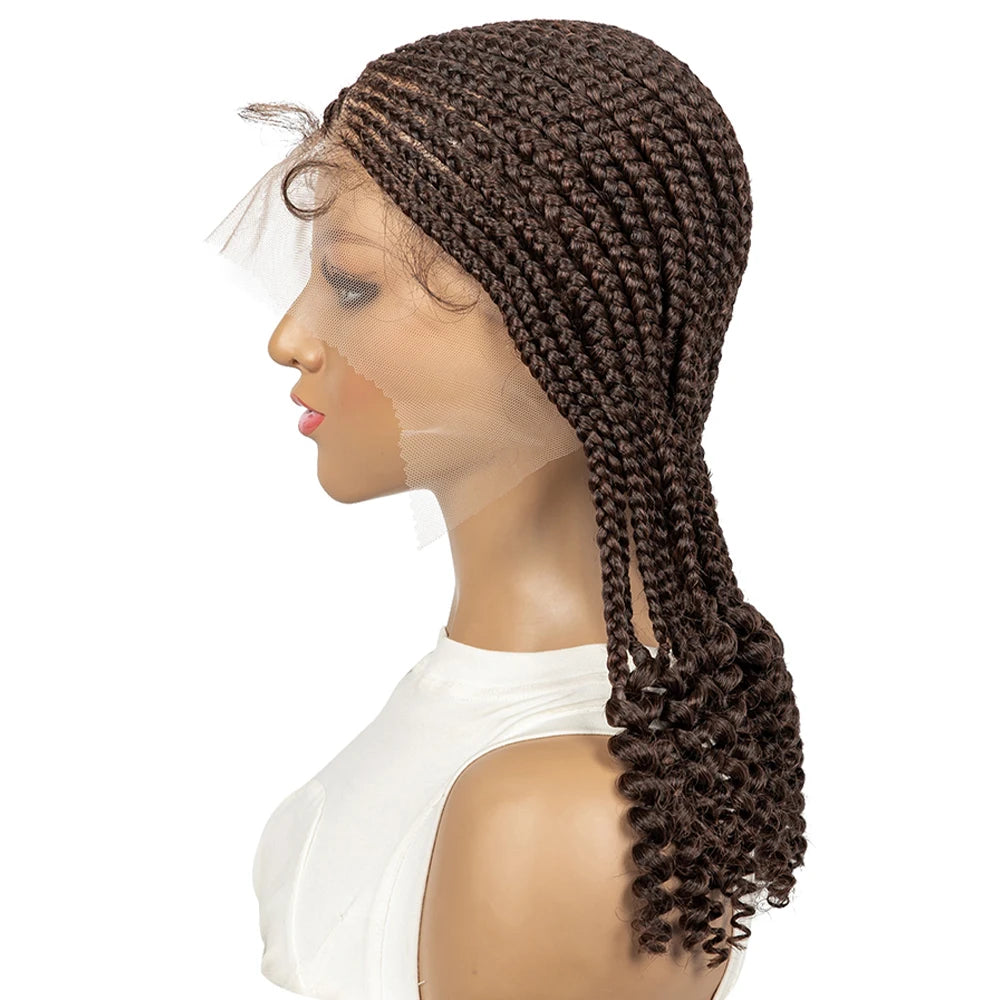 Synthetic Cornrow Braids Wig