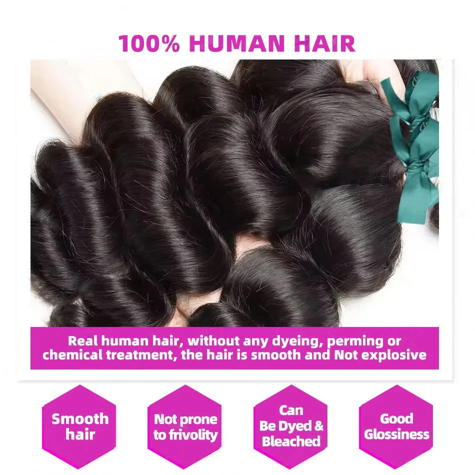 Loose Wave Raw Burmese Curly Bundles