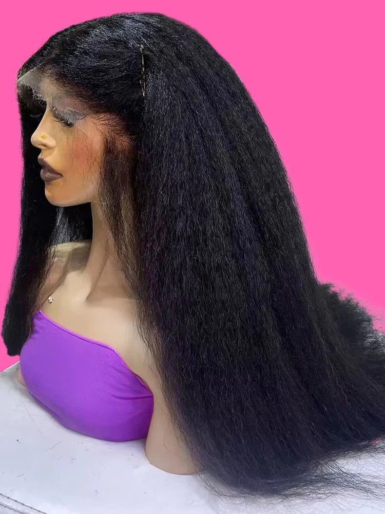 Brazilian Yaki Straight Kinky Wig