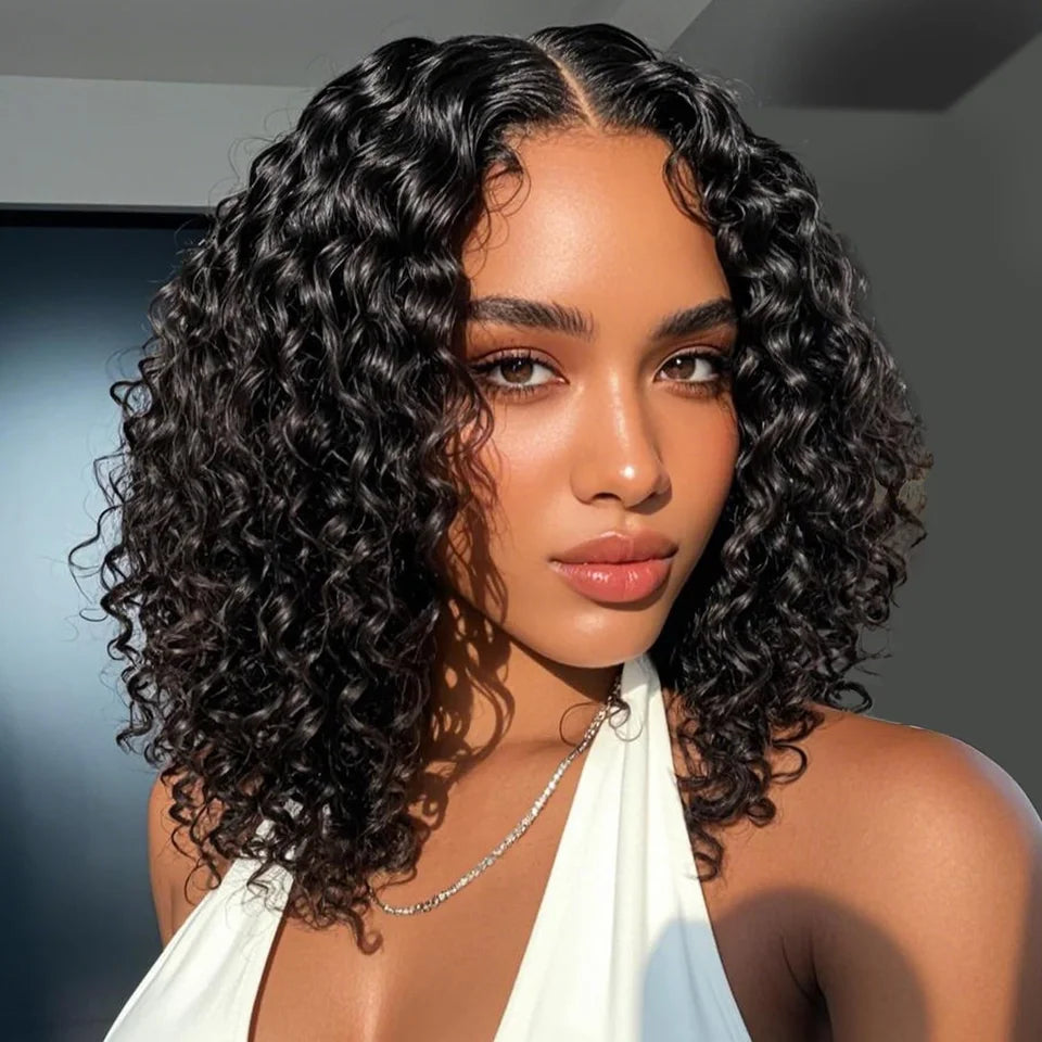 Short Bob Deep Wave Wigs